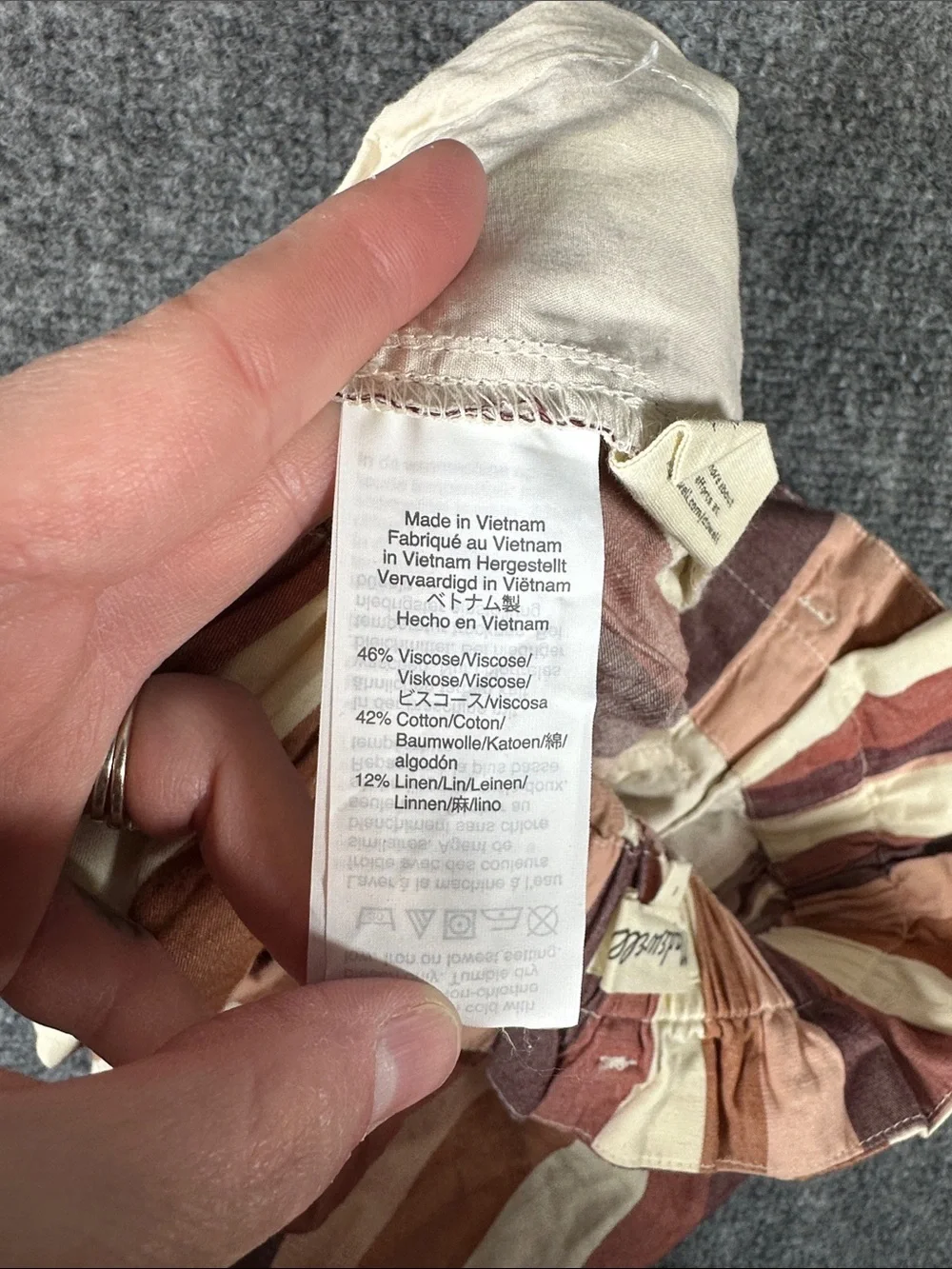 Madewell High-Waist Paperbag Linen Blend Shorts Size 0